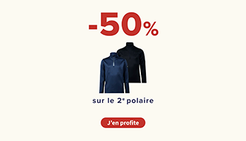 -50% sur la 2ᵉ polaire